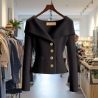 Cardigan Donna | Scollo Ampio & Bottoni Gioiello