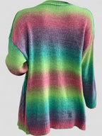 Cardigan Lungo Donna | Modello Aperto & Trama Intrecciata