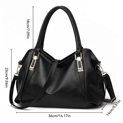 Borsa Tote Multicolore Con Tracolla Donna — Faenza, immagine 7
