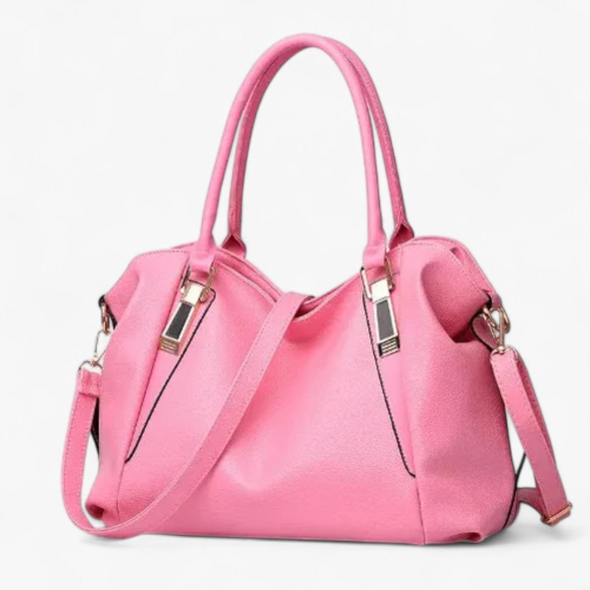 Borsa Tote Multicolore Con Tracolla Donna — Faenza, immagine 4