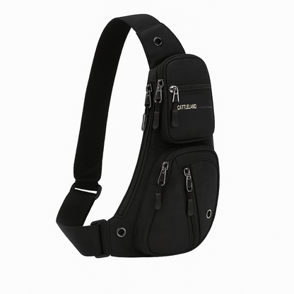 Borsa Monospalla Multicolore Multitasche Unisex — Trail, immagine 4