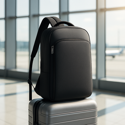 Zaino Multicolore Slim Porta Laptop Donna — Sottile, immagine 11