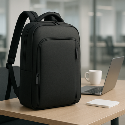 Zaino Multicolore Slim Porta Laptop Donna — Sottile, immagine 9