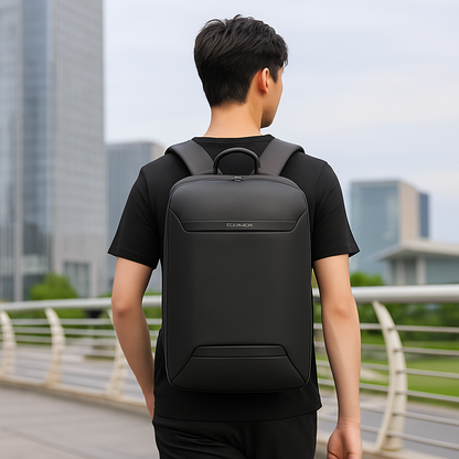 Zaino Multicolore Porta Laptop Con USB Uomo — Genova, immagine 5