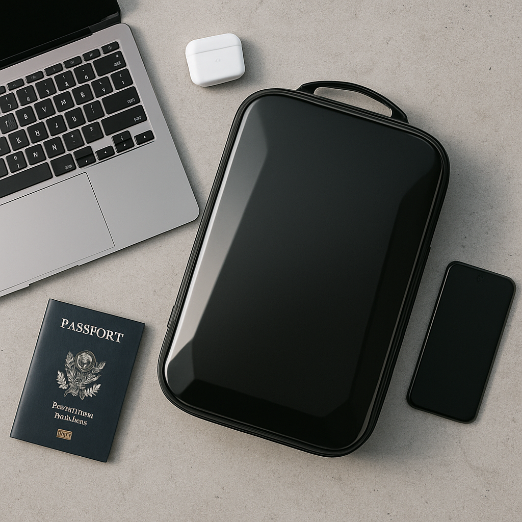 Zaino Rigido Multicolore Porta Laptop Unisex — Garda, immagine 3