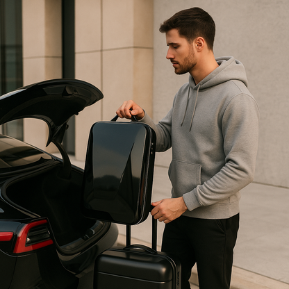 Zaino Rigido Multicolore Porta Laptop Unisex — Garda, immagine 6