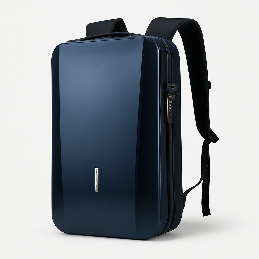 Zaino Rigido Multicolore Con USB Unisex — Scudo, immagine 5