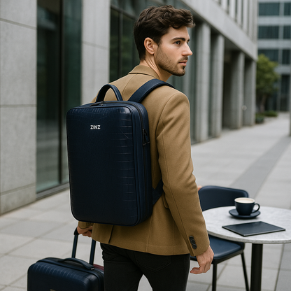 Zaino Multicolore Espandibile Con USB Unisex — Ufficio, immagine 8