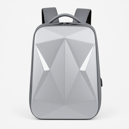 Zaino Rigido Multicolore Geometrico Uomo — Diamante, immagine 2