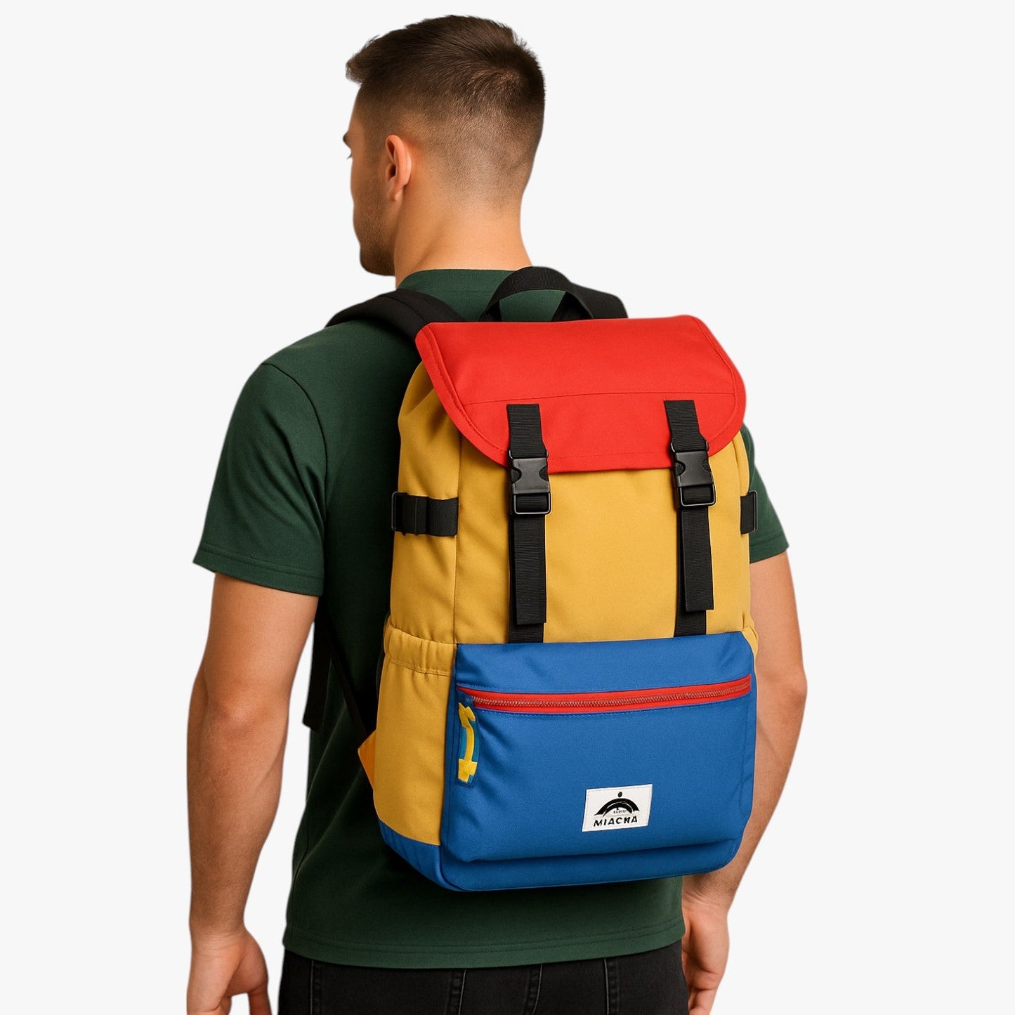 Zaino Multicolore Da 48 Cm Uomo — Colore, immagine 2