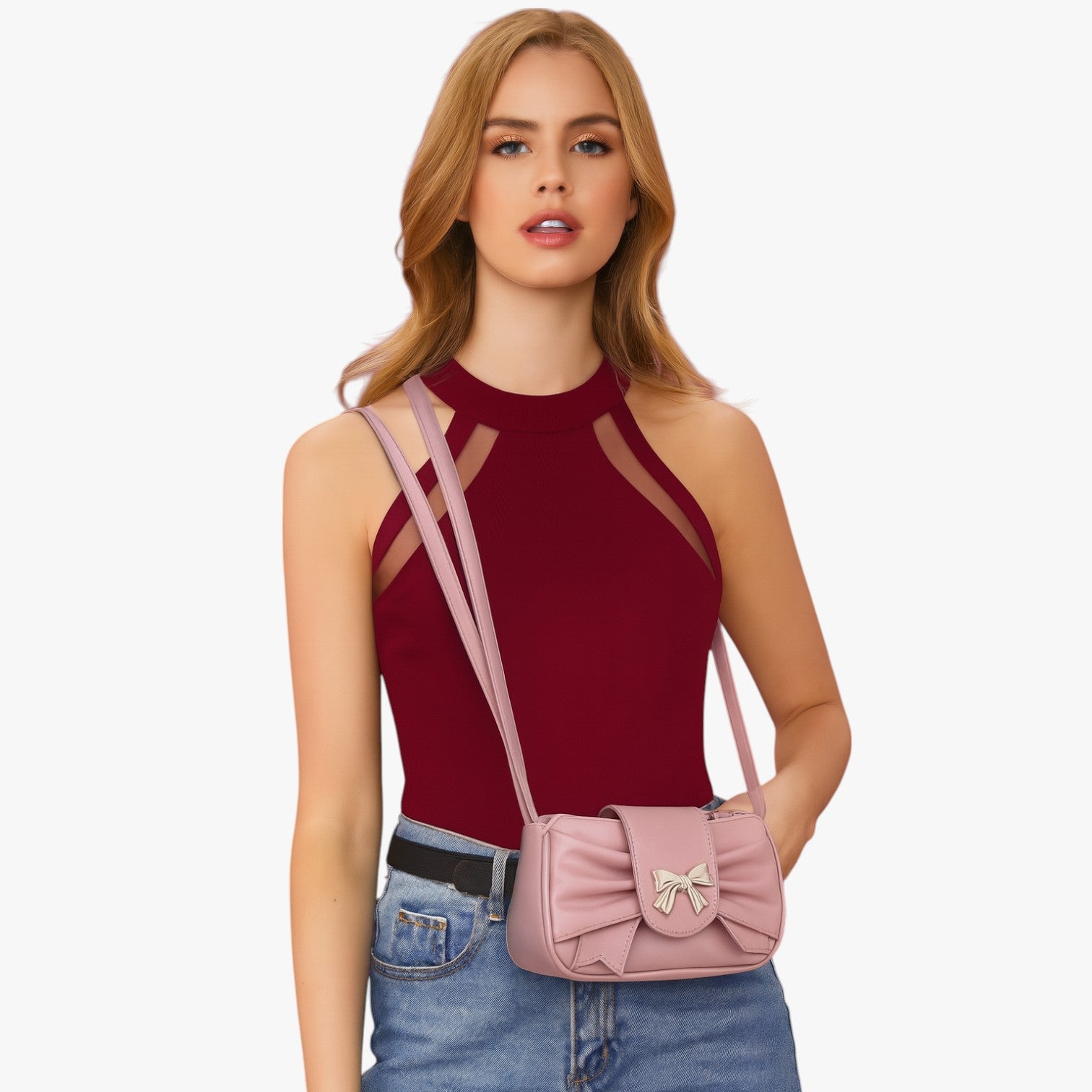 Pochette Multicolore Compatta Donna — Sirmione, immagine 3