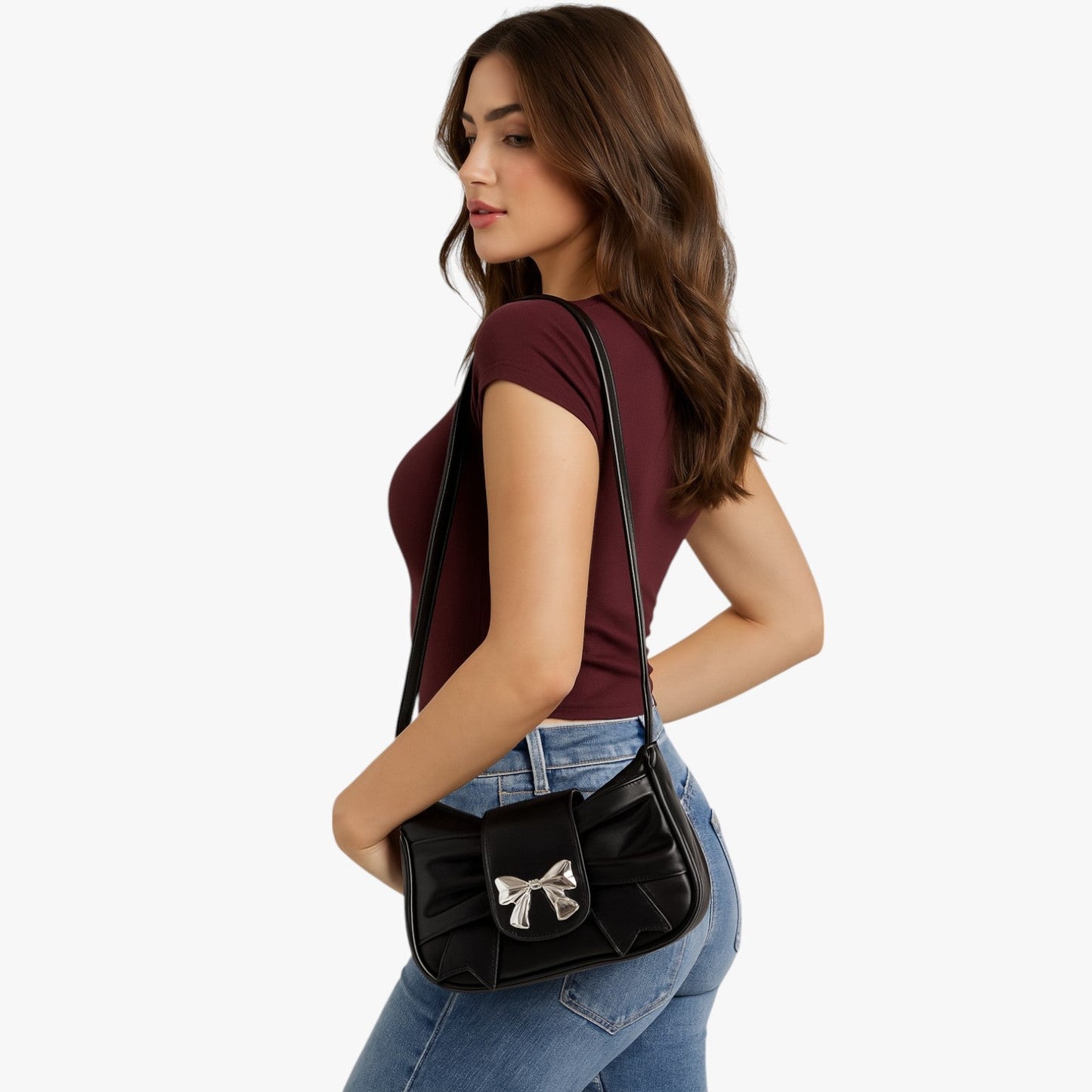 Pochette Multicolore Compatta Donna — Sirmione, immagine 2