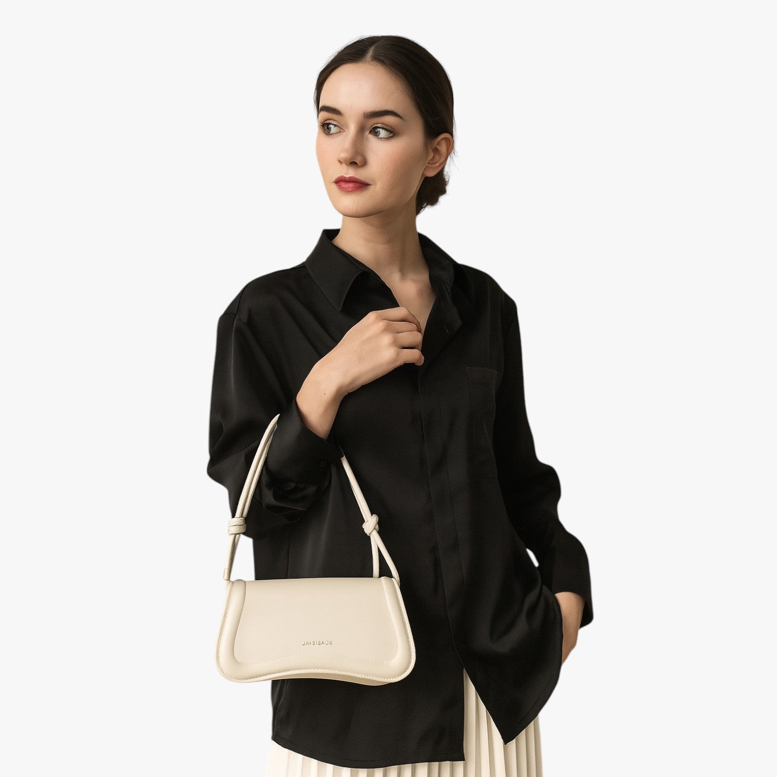 Borsa A Spalla Multicolore Compatta Donna — Ivana, immagine 11