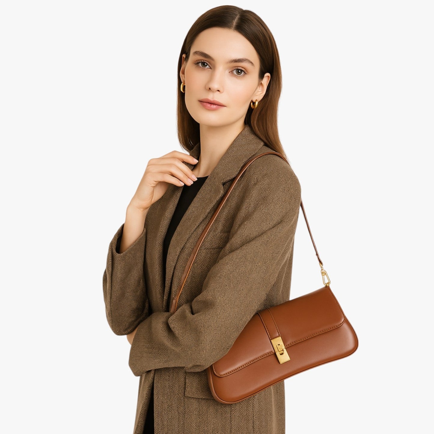 Borsa Baguette Multicolore Compatta Donna — Capri, immagine 3