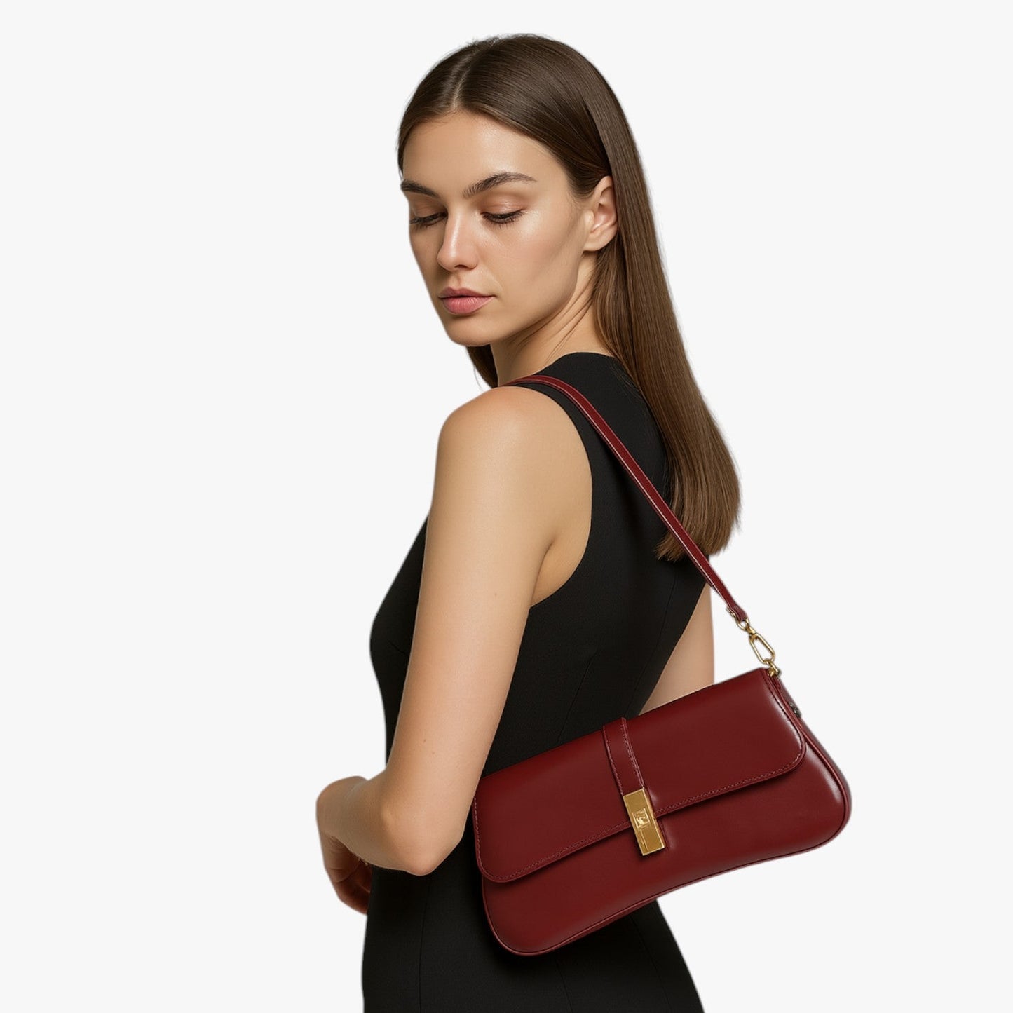 Borsa Baguette Multicolore Compatta Donna — Capri, immagine 2