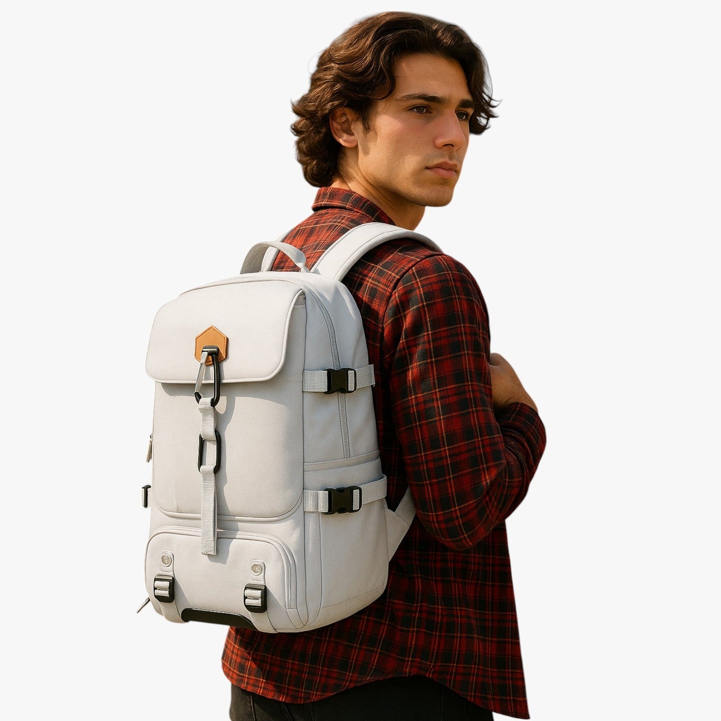Zaino Multicolore Capiente Uomo — Campus, immagine 2