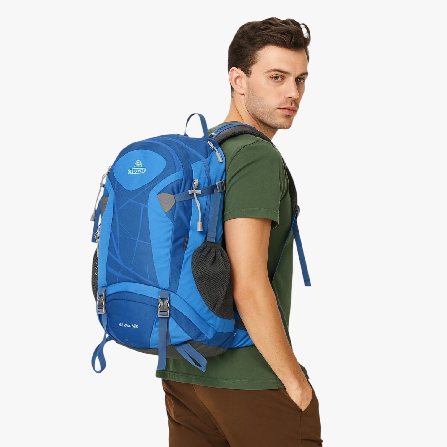 Zaino Da Trekking Multicolore Da 30–40 L Unisex — Cima, immagine 11