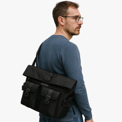 Marsupio Nero Multitasche Unisex — Bolzano, immagine 3