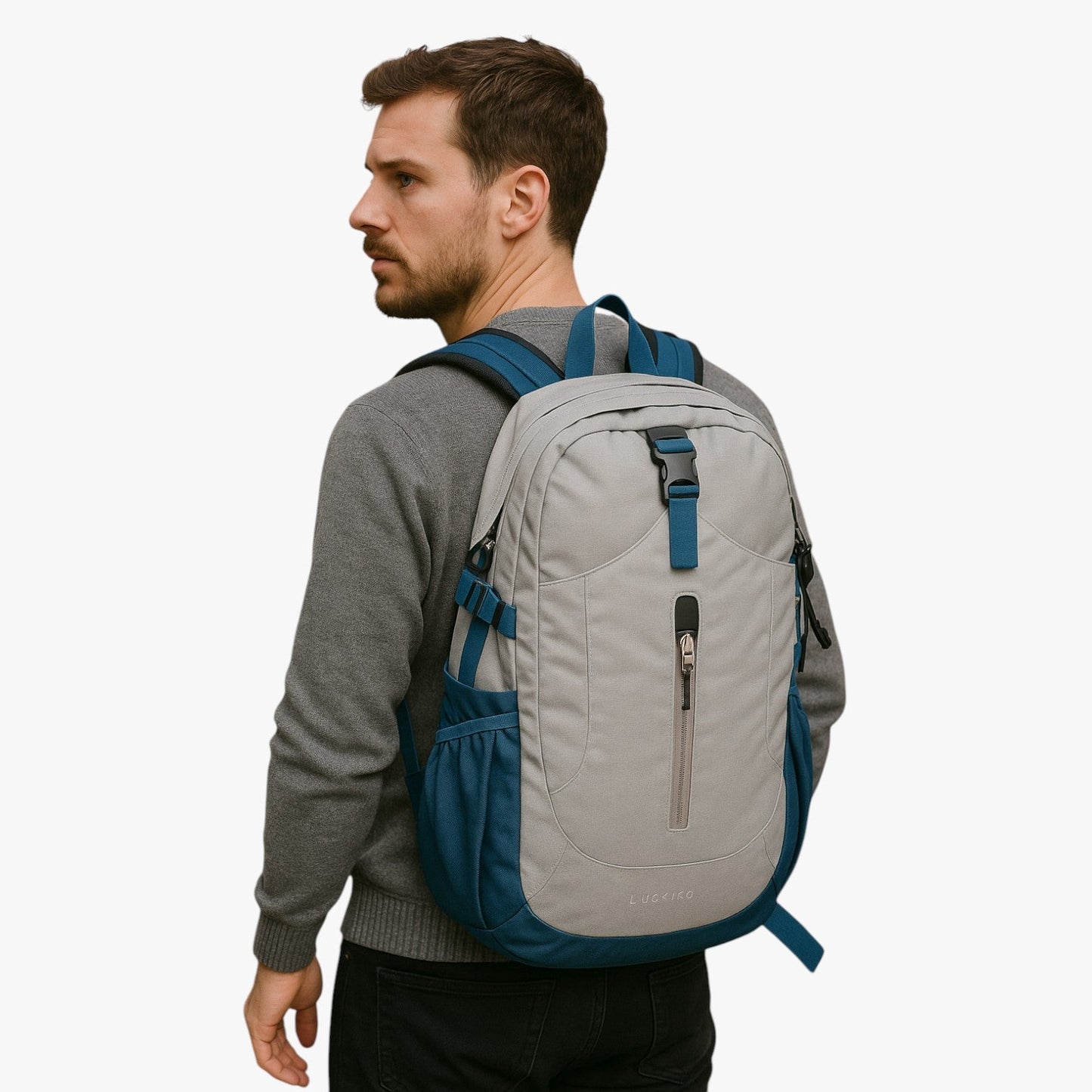 Zaino Da Viaggio Multicolore Da 40 L Uomo — Aereo, immagine 11