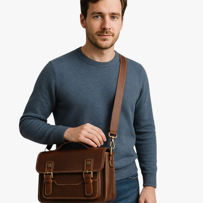Borsa Messenger Multicolore Antifurto Unisex — Lecce, immagine 2