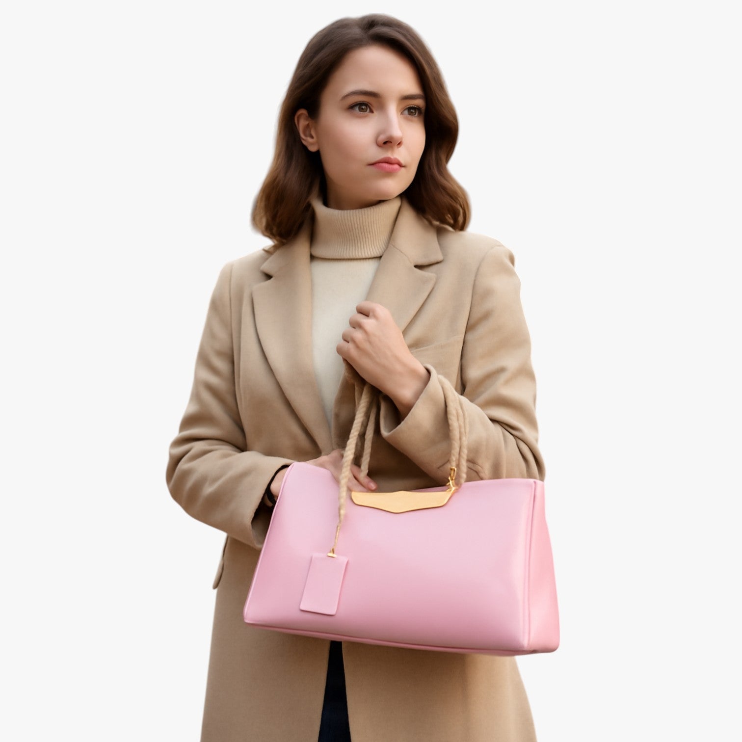 Borsa A Mano Multicolore Lucida Donna — Bellagio, immagine 3