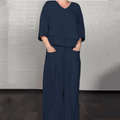 Completo Due Pezzi Donna | Scollo a V & Gamba Larga