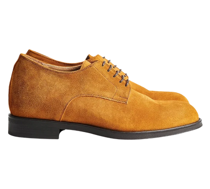 Avise — Scarpe Derby Cammello Da Uomo, immagine 1