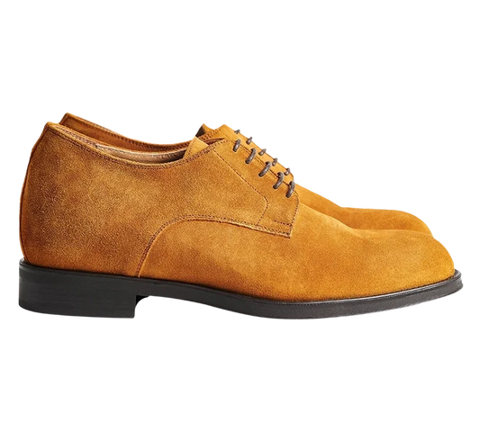 Avise — Scarpe Derby Cammello Da Uomo, immagine 1