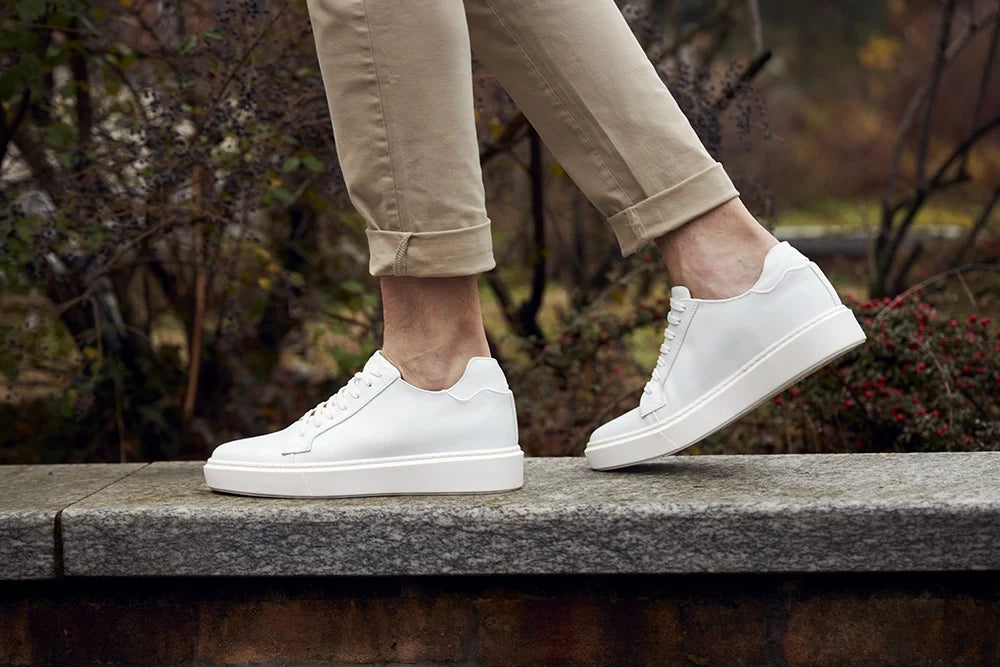 Modica — Sneakers Bianche Da Uomo, immagine 4