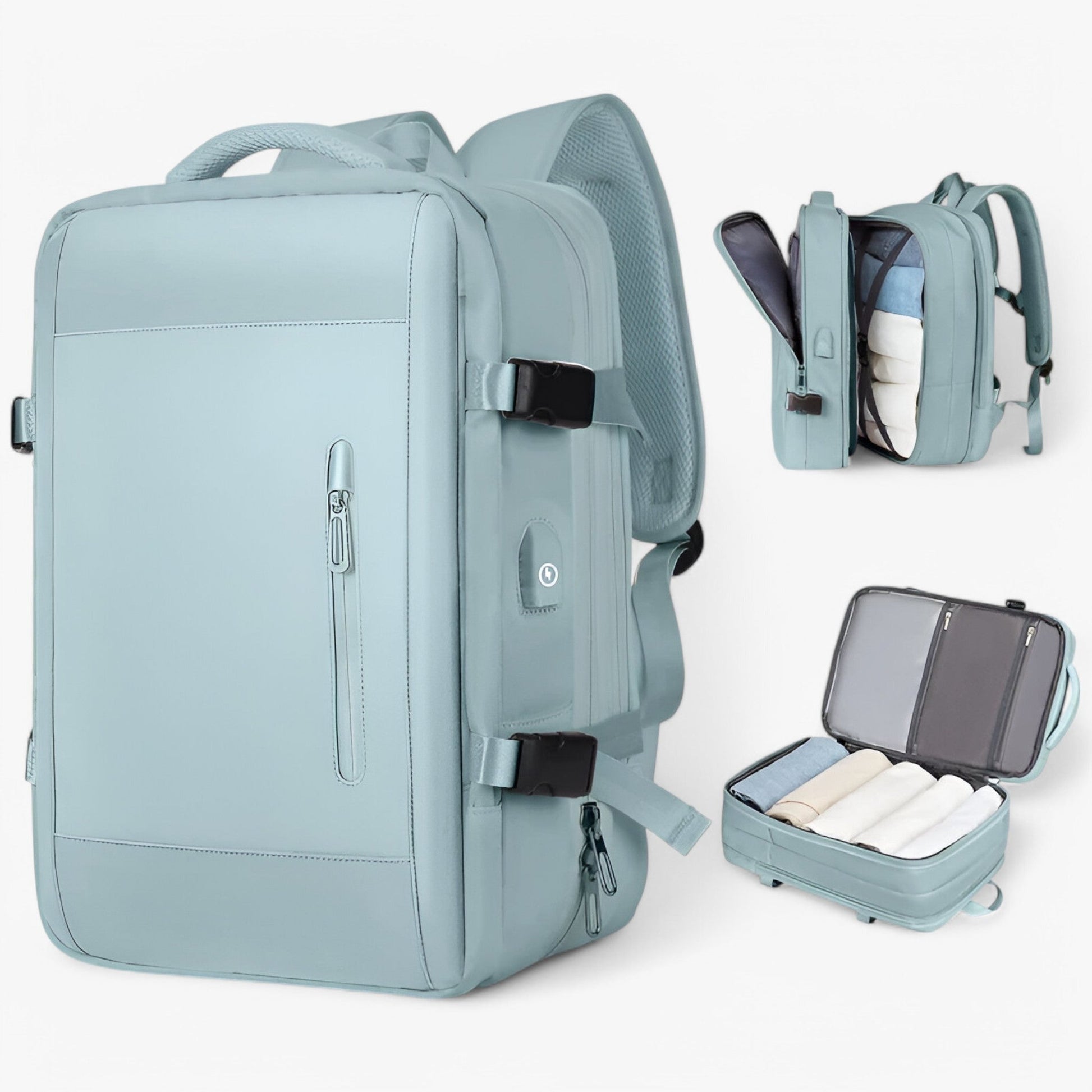 Zaino Da Viaggio Multicolore Multiscomparto Donna — Garda, immagine 4
