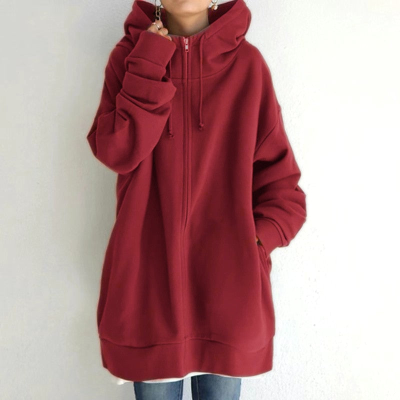 Felpa Donna | Cappuccio & Vestibilità Oversize
