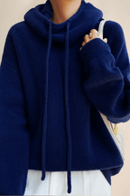 Felpa Oversize Da Donna Con Cappuccio E Coulisse, immagine 5