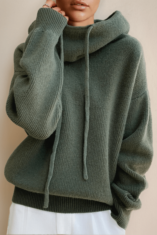 Felpa Oversize Da Donna Con Cappuccio E Coulisse, immagine 1