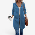 Felpa Donna | Modello Lungo con Cappuccio & Zip Integrale