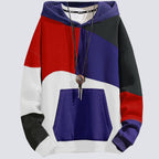 Felpa Uomo | Cappuccio & Design Color Block