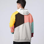 Felpa Uomo | Cappuccio & Design Color Block
