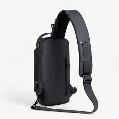 Borsa Monospalla Multicolore Antifurto Uomo — Como, immagine 3