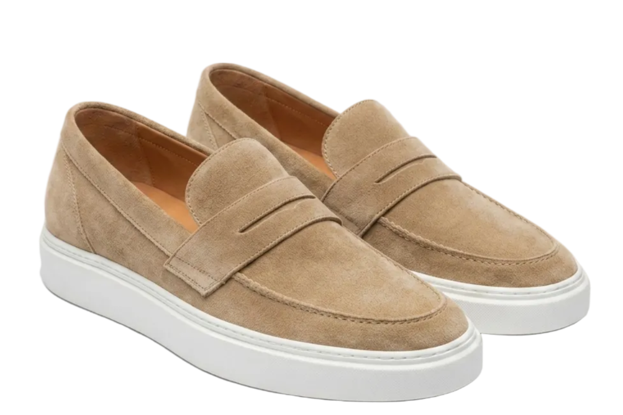 Taormina — Mocassini Beige Da Uomo, immagine 1