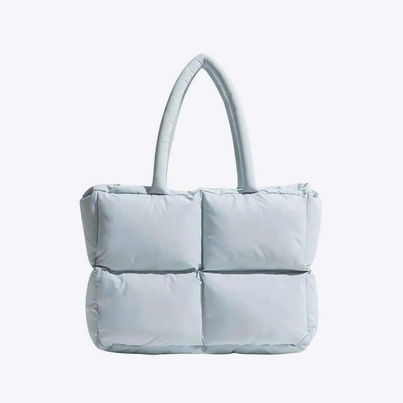 Borsa Tote Puffer Multicolore Donna — Nuvola, immagine 7