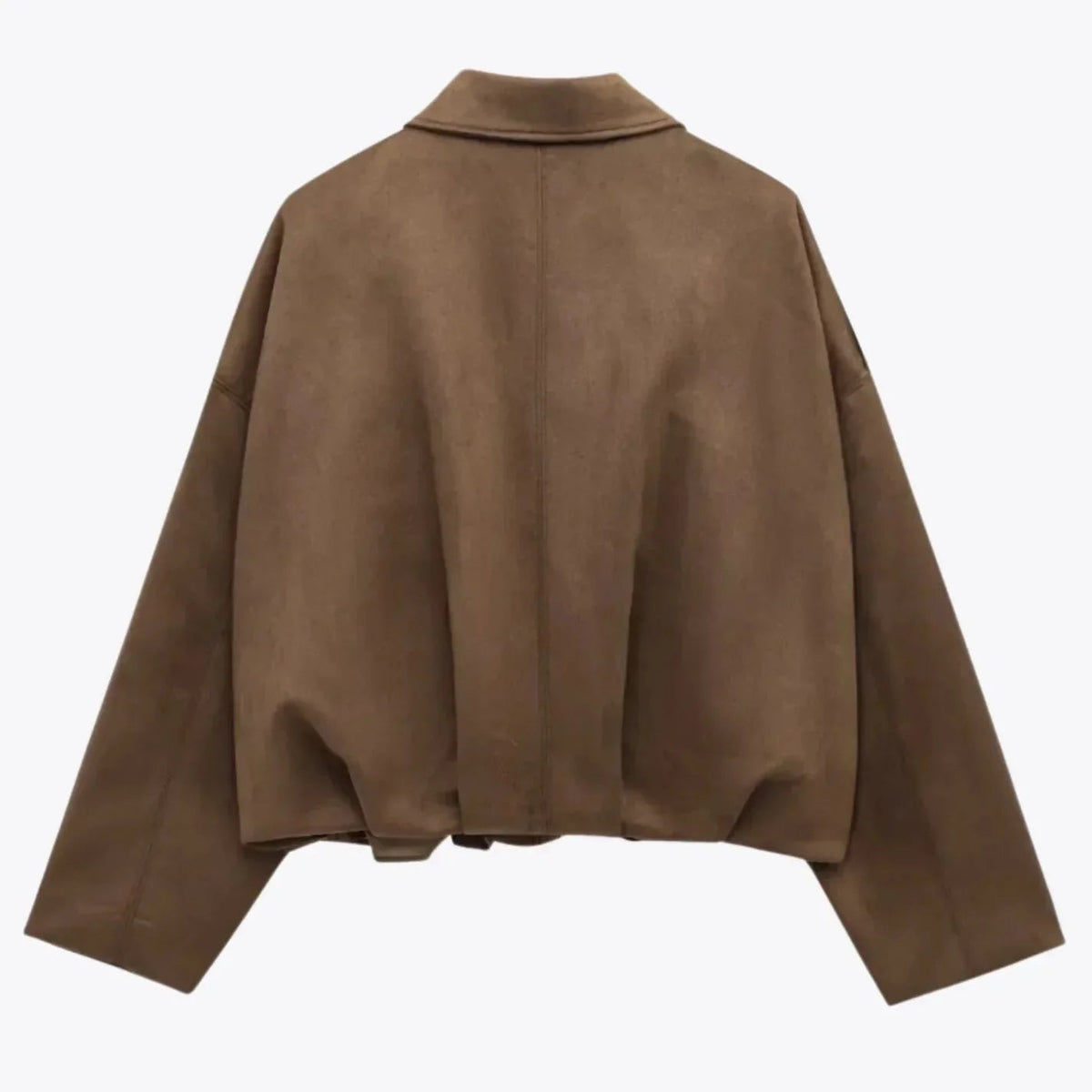 Giacca Bomber Oversize Da Donna Con Zip Frontale, immagine 4