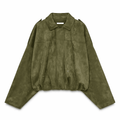 Giacca Bomber Oversize Da Donna Con Zip Frontale, immagine 1