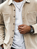 Giacca Uomo | Colletto Classico & Tasche Funzionali