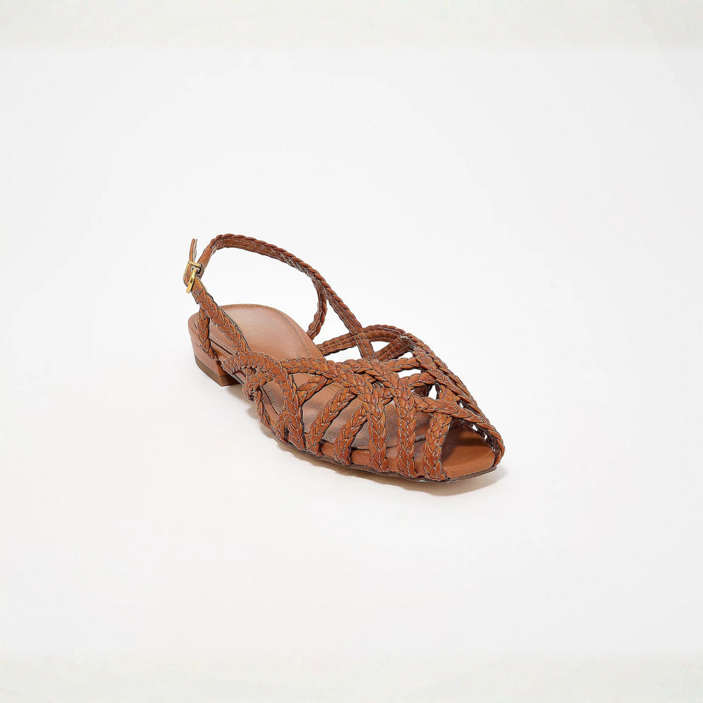 Aria — Sandali Slingback Intrecciati Da Donna, immagine 1
