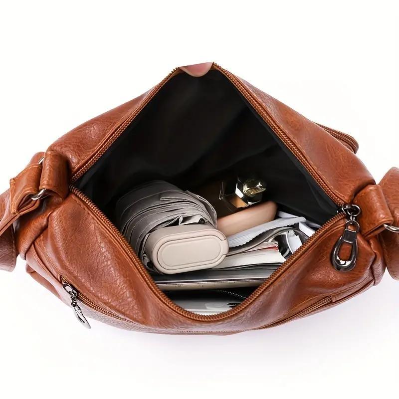 Borsa A Tracolla Multicolore Multitasche Donna — Ravenna, immagine 5