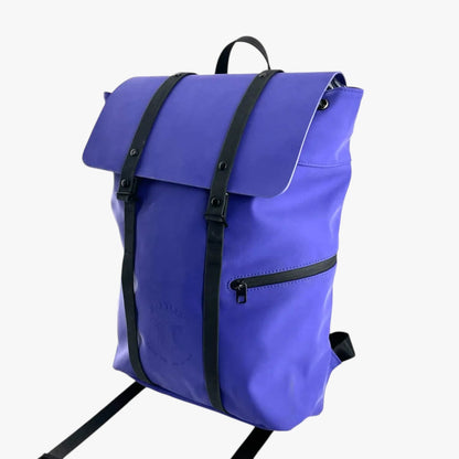 Zaino Roll Top Multicolore Porta Laptop Unisex — Trento, immagine 12