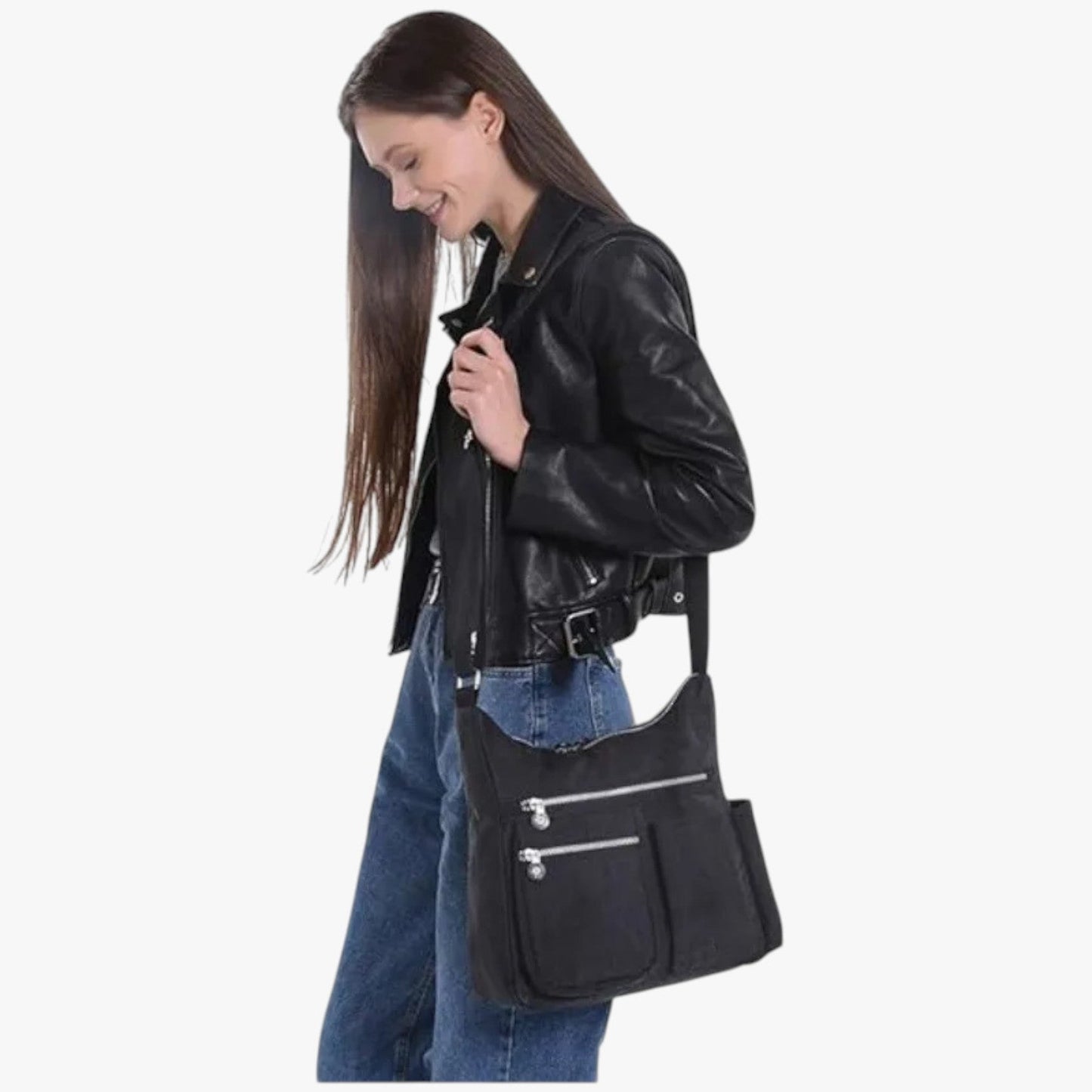 Borsa A Tracolla Multicolore Multitasche Unisex — Sicura, immagine 2