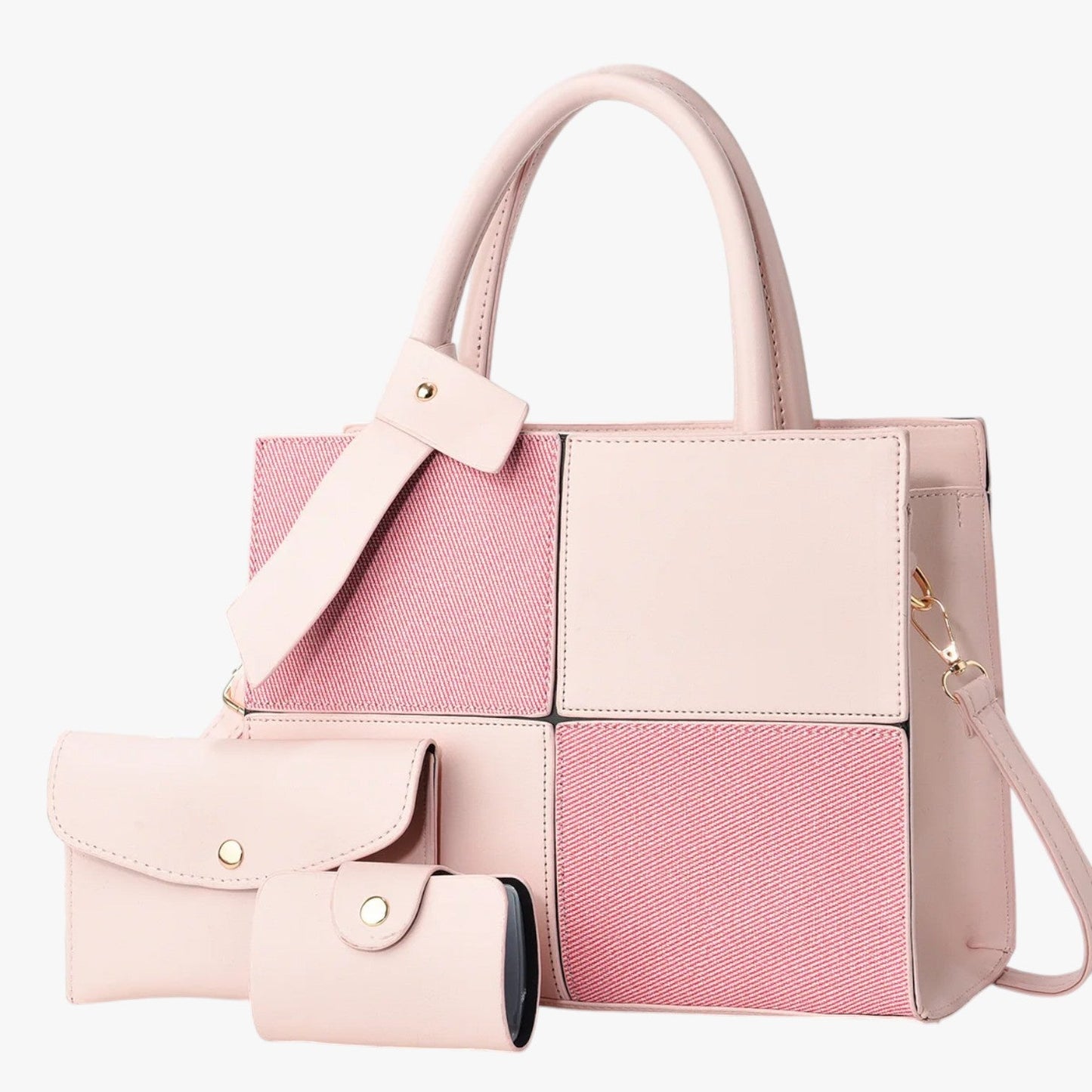 Borsa Tote Multicolore Con Pochette Donna — Elvira, immagine 12