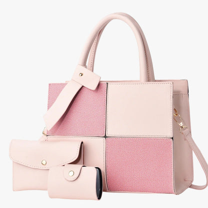 Borsa Tote Multicolore Con Pochette Donna — Elvira, immagine 12