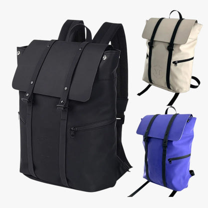 Zaino Roll Top Multicolore Porta Laptop Unisex — Trento, immagine 10