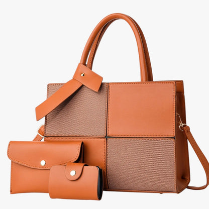 Borsa Tote Multicolore Con Pochette Donna — Elvira, immagine 10
